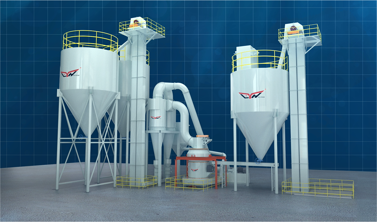 Lyh998 4 Con lăn Raymond Grinding Mill